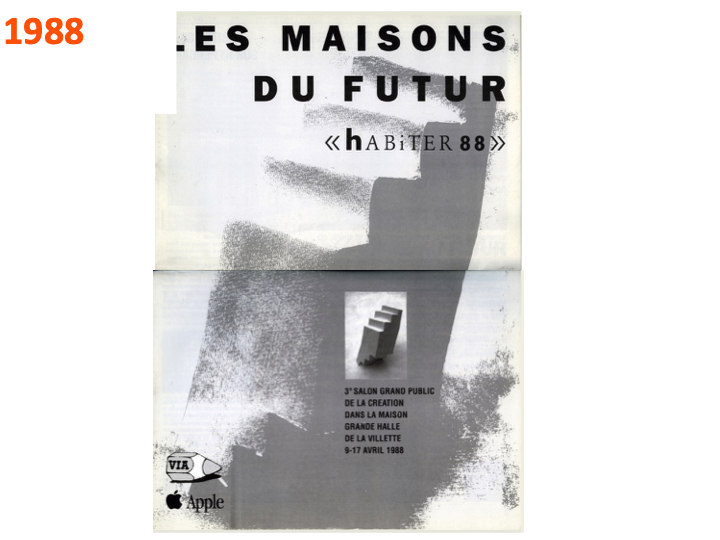Les Maisons du Futur 1988 - Salon Habiter 88